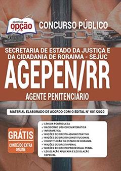 Apostila AGEPEN RR - Agente Penitenciário, do autor Equipe Solução Concursos