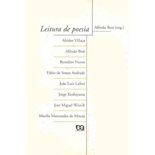 Ler Leitura de Poesia, do autor Alfredo Bosi