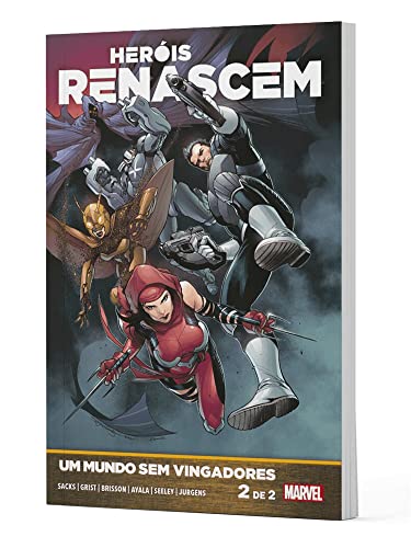 Ler Heróis Renascem: um Mundo sem Vingadores Vol. 2 (de 2), do autor Ethan Sacks; Tim Seeley; Vita Ayala