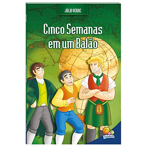 Ler Júlio Verne: Cinco semanas em um balão, do autor CRISTINA KLEIN