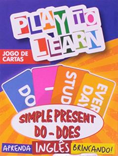 Simples Present Do-Does - Jogo de Cartas. Coleção Aprenda Inglês Brincando, do autor Márcia Cristina Carvalho Garcia