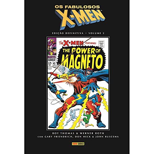 Ler Os Fabulosos X-men Vol. 2: Edição Definitiva, do autor Roy Thomas; Gary Friedrich Ler Os Fabulosos X-men Vol. 2: Edição Definitiva, do autor Roy Thomas; Gary Friedrich
