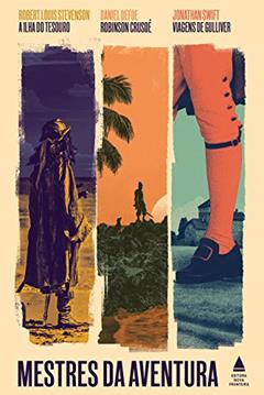 Box - Mestres da aventura, do autor Daniel Dalfoe; Robert Louis Stevenson; Jonathan Swift