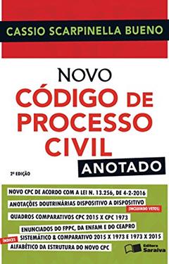 Novo Código de Processo Civil Anotado, do autor Cássio Scarpinella Bueno
