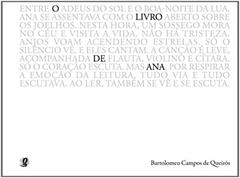 O Livro de Ana, do autor Bartolomeu Campos de Queirós