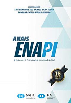 Anais ENAPI: Décimo quarto encontro dos profissionais de administração do estado do Piauí (Portuguese Edition), do autor Luis Henrique dos Santos Silva Sousa; Rhubens  Ewald Moura Ribeiro