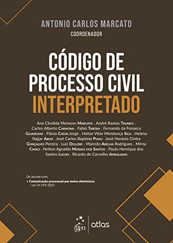 Ler Código de Processo Civil Interpretado, do autor Antonio Carlos Marcato
