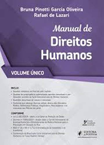 Ler Manual de Direitos Humanos: Volume único, do autor Bruna Pinotti Garcia Oliveira; Rafael de Lazari