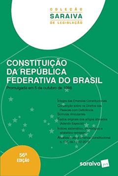 Constituição da República Federativa do Brasil - Coleção Saraiva de Legislação, do autor Editora Saraiva