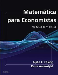 Matemática para economistas, do autor Alpha Chiang
