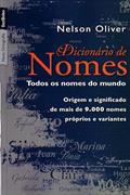Ler Dicionário de Nomes, do autor Nelson Oliver