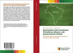 Queimadas Sob Condições Climáticas Atuais e de Aquecimento Global: Suscetibilidade do ambiente brasileiro a ocorrências de queimadas, do autor Anailton Sales de Melo; Flavio Justino