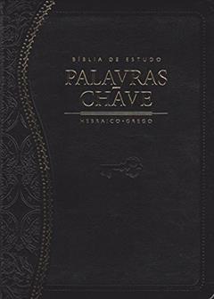 Bíblia de Estudo. Palavras-Chave-Preta Clássica, do autor Vários Autores