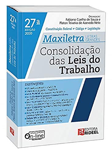 Ler CLT, do autor Fabiano Coelho De Souza; Platon Teixeira De Azevedo Neto Ler CLT, do autor Fabiano Coelho De Souza; Platon Teixeira De Azevedo Neto