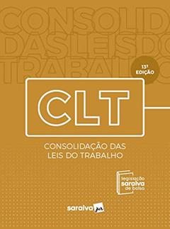 CLT - Legislação Saraiva de Bolso - 13ª edição - 2020, do autor Editora Saraiva