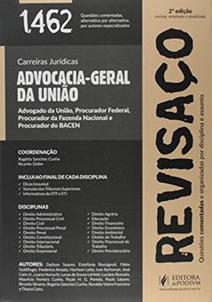 Advocacia-Geral da União. Advogado da União, Procurador Federal, Bacen e PFN. 1.462 Questões Comentadas - Coleção Revisaço, do autor Rogério Sanches Cunha