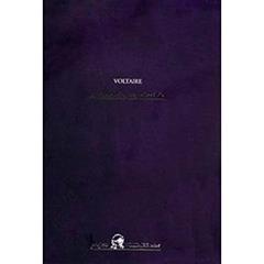 A filosofia da história, do autor Voltaire