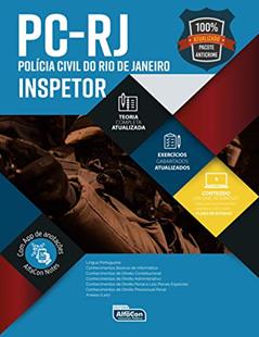 Inspetor de Policia - PC RJ 2020: Policia Civil do Rio de Janeiro, do autor Equipe Alfacon