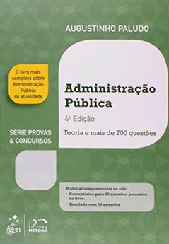 Administração Pública- Série Provas e Concursos, do autor Augustinho Vicente Paludo