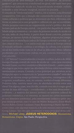 Judeus heterodoxos: messianismo, romantismo, utopia, do autor Michael Lowy