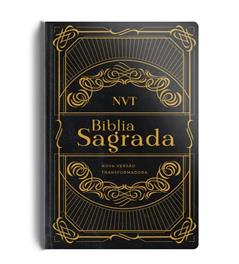 Bíblia NVT - Capa semi luxo preta, do autor Editora Mundo Cristão