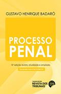 Ler Processo Penal 10º edição, do autor Gustavo Henrique Badaró