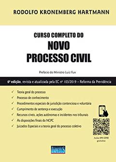 Curso Completo Do Novo Processo Civil, do autor Rodolfo Hartmann Kronemberg