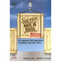 Sucesso Made In Brasil, do autor Donal N Sull Martin e Escobari