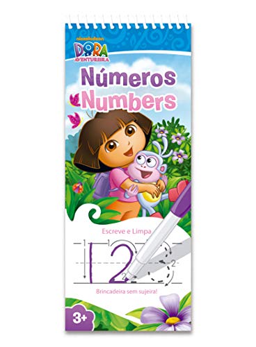 Ler Números: Escreve e Limpa - Dora Aventureira, do autor Samanta Coutinho