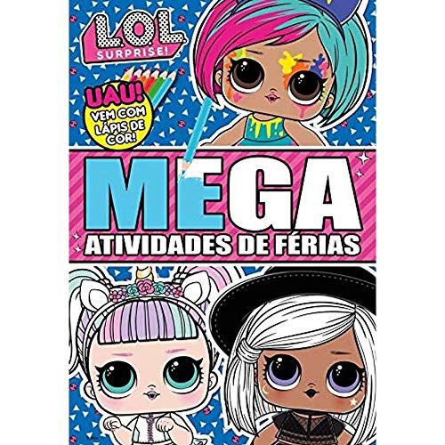 Ler LOL Surprise Mega Atividades de Férias com Lápis de Cor, do autor On Line Editora