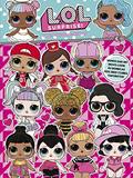 Ler LOL Surprise - Superlivro para colorir com adesivos: Vamos dar um novo look ás bonecas dos seus clubes favoritos!, do autor On Line Editora
