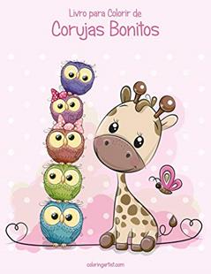 Livro para Colorir de Corujas Bonitos: 1, do autor Nick Snels