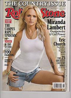 Rolling Stone Magazine #1211 JUNE 19, 2014, MIRINDA LAMBERT., do autor 2014 Rolling Stone Magazine #1211 JUNE 19