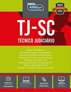 Tribunal de Justiça do Estado de Santa Catarina - TJ-SC 2020: Técnico Judiciário Auxiliar, do autor Equipe Alfacon