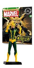 Ler Marvel Figurines. Electro, do autor Eaglemoss Ler Marvel Figurines. Electro, do autor Eaglemoss