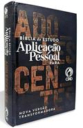 Ler BÍBLIA DE ESTUDO APLICAÇÃO PESSOAL PARA ADOLESCENTES MÉDIA LARANJA CAPA DURA NVT, do autor CPAD
