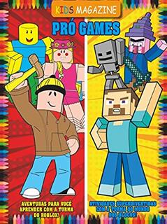 Kids Magazine Pró Games Minecraft + Roblox, do autor On Line Editora