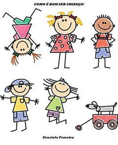 Como é bom ser criança!, do autor Graciele Ferreira