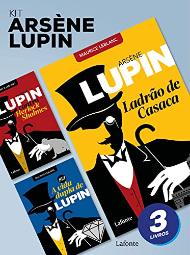 Ler Kit Ársene Lupin - 3 Volumes, do autor Maurice Leblanc