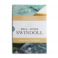 Ler Bíblia de Estudo Swindoll: NVT - Capa Aqua, do autor Mundo Cristão; Charles R. Swindoll