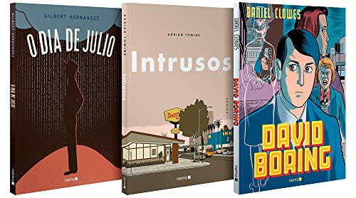 Ler Kit O trio mágico: Clowes, Hernandez, Tomine, do autor Daniel Clowes; Adrian Tomine; Gilbert Hernandez