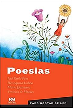 Poesias, do autor José Paulo Paes; Henriqueta Lisboa; Mário Quintana; Vinícius de Moraes