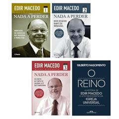 KIT DE LIVROS EDIR MACEDO IGREJA UNIVERSAL - 4 VOL, do autor DIVERSOS AUTORES