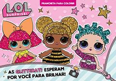 LOL Surprise - Prancheta para colorir: As glitterati esperam por você para brilhar!, do autor On Line Editora