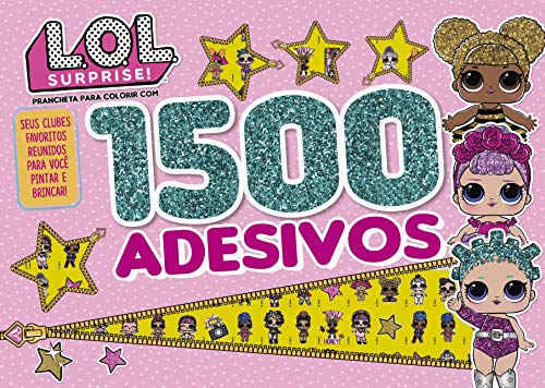 Ler LOL Surprise - Prancheta para colorir com 1500 adesivos: Seus clubes favoritos reunidos para você pintar e brincar!, do autor On Line Editora