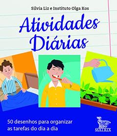 Atividades diárias: 50 desenhos para organizar as tarefas do dia a dia, do autor Vários Autores