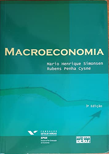 Ler Macroeconomia, do autor Mario Henrique Simonsen; Rubens Penha Cysne