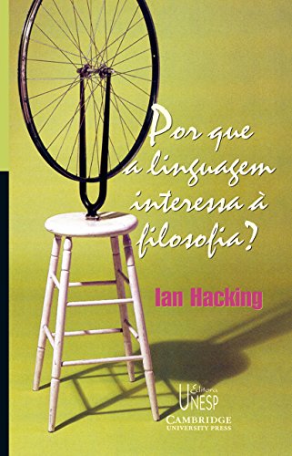 Ler Por que a linguagem interessa à filosofia?, do autor Ian Hacking Ler Por que a linguagem interessa à filosofia?, do autor Ian Hacking