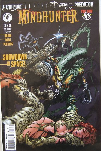 Ler Mindhunter 2001 Dark Horse Comic # 3 Showdown in Space, do autor Rubi & Perkins Quinn
