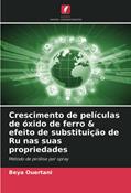 Ler Crescimento de películas de óxido de ferro & efeito de substituição de Ru nas suas propriedades: Método de pirólise por spray, do autor Beya Ouertani